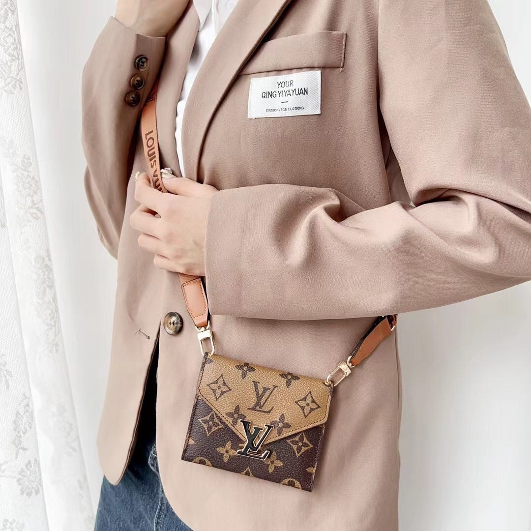 Portafoglio con stampa alla moda
