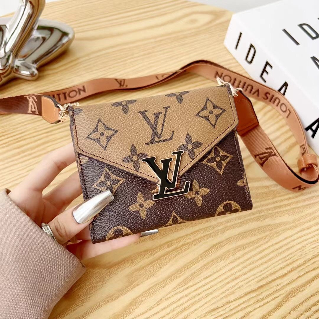 Portafoglio con stampa alla moda
