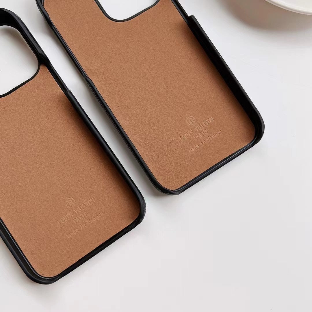 Étui en peluche avec porte-cartes pour Samsung