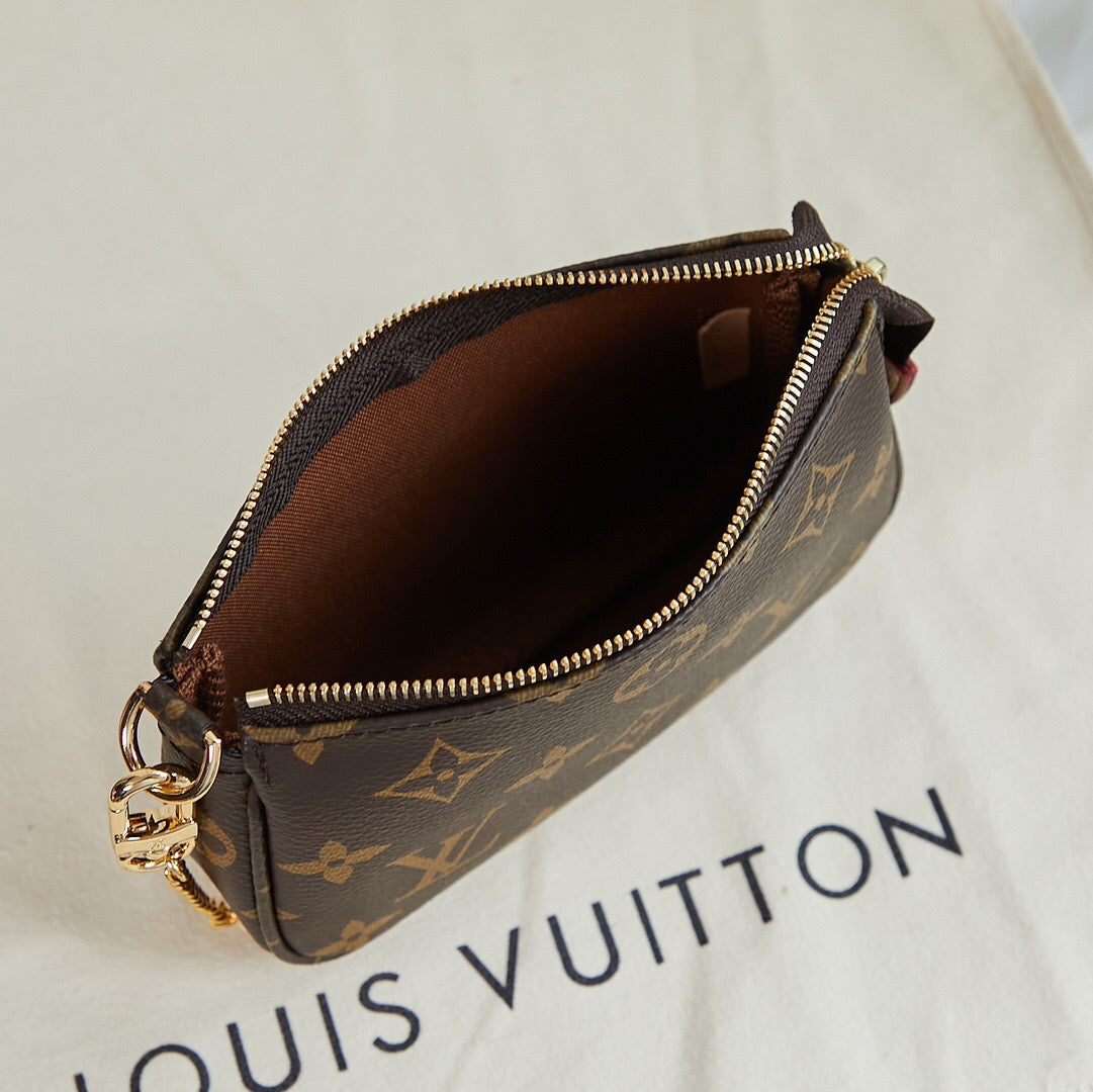 Borsa quadrata marrone alla moda