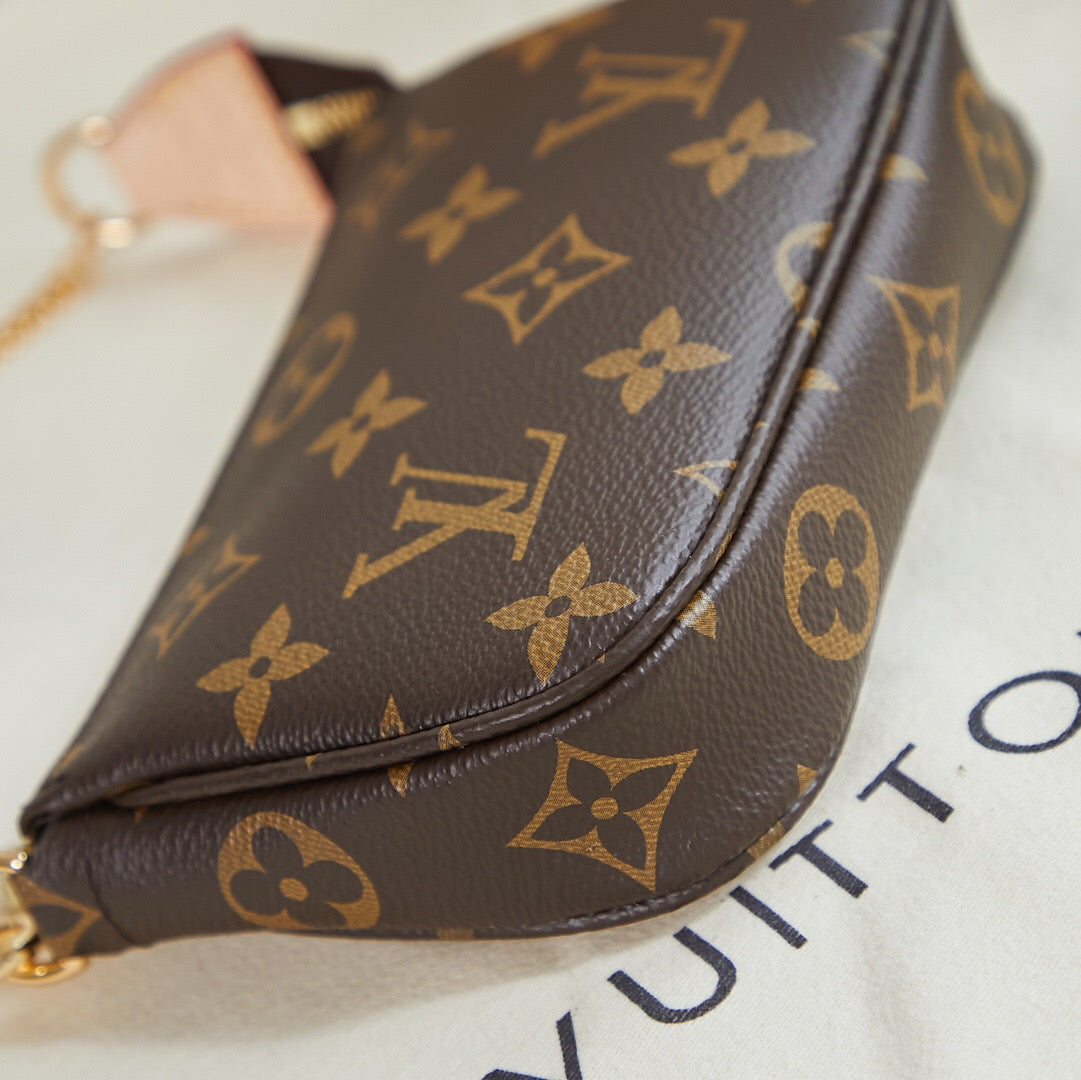 Borsa quadrata marrone alla moda