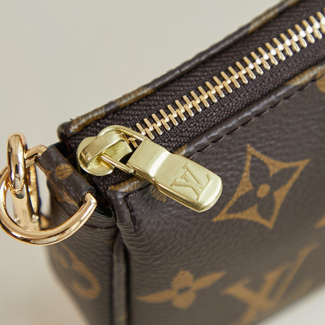 Borsa quadrata marrone alla moda