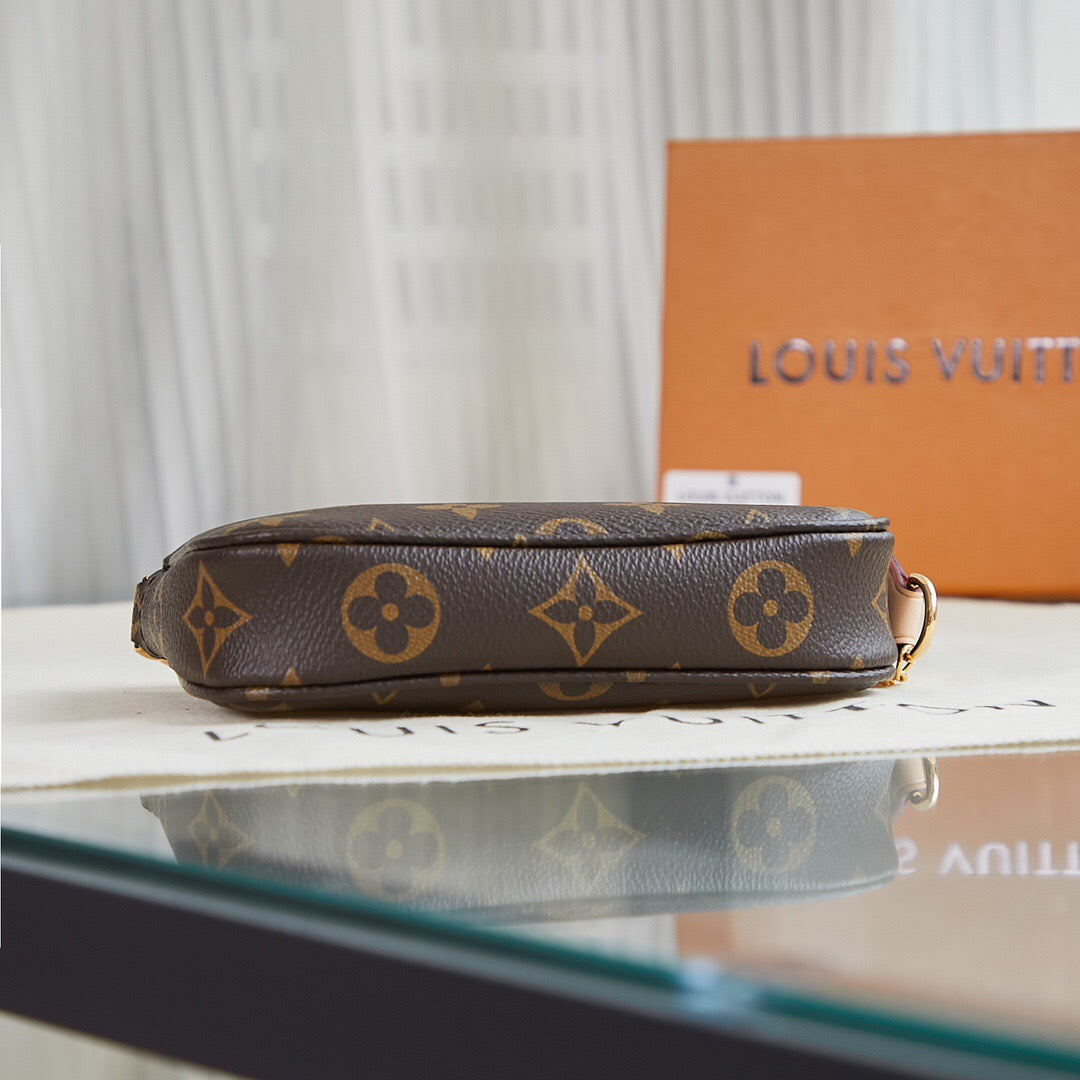 Borsa quadrata marrone alla moda
