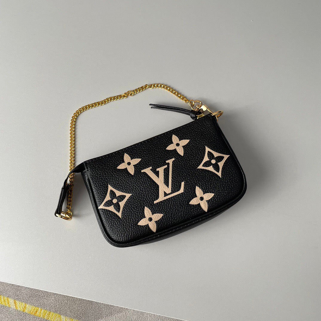 Mini borsa alla moda nera