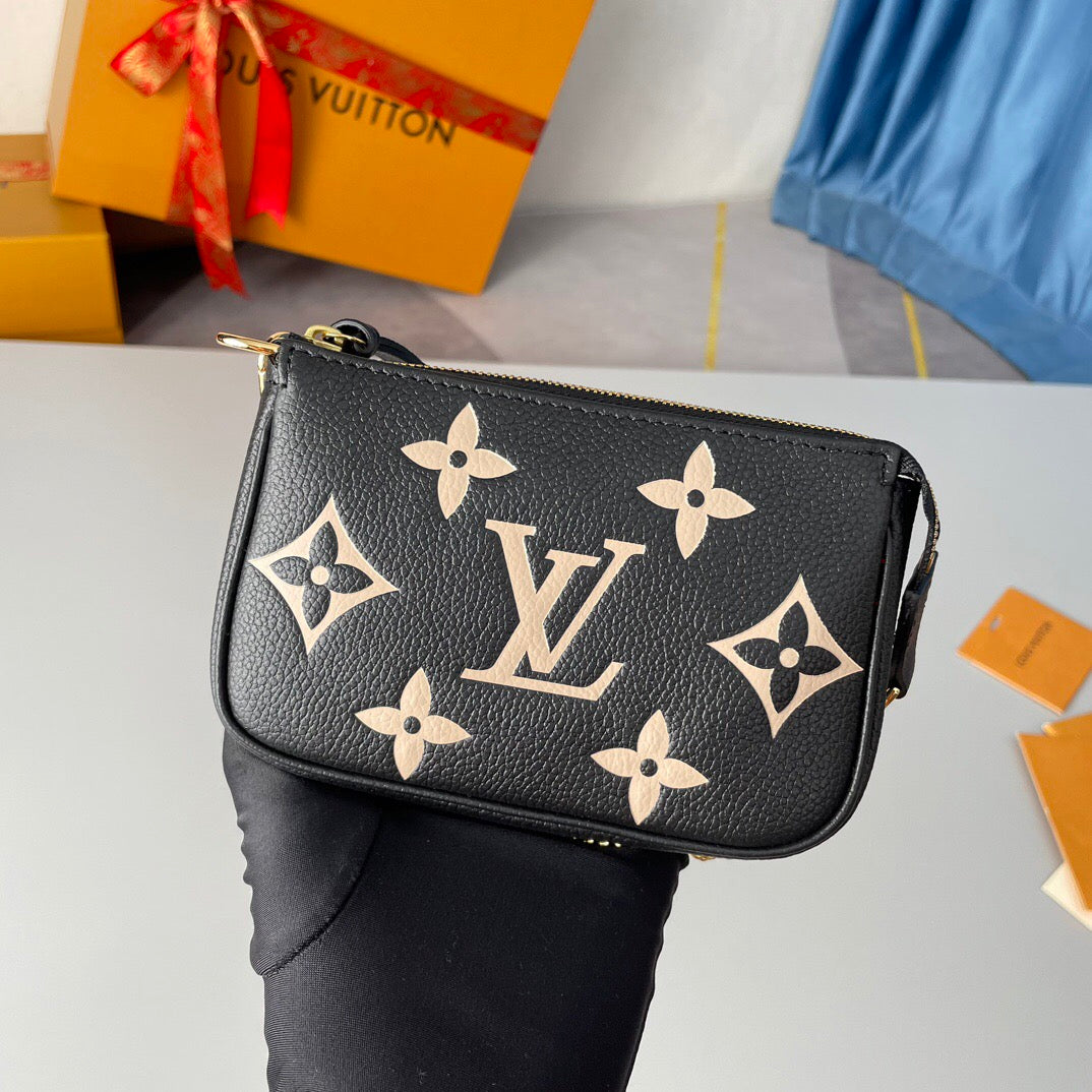 Mini borsa alla moda nera