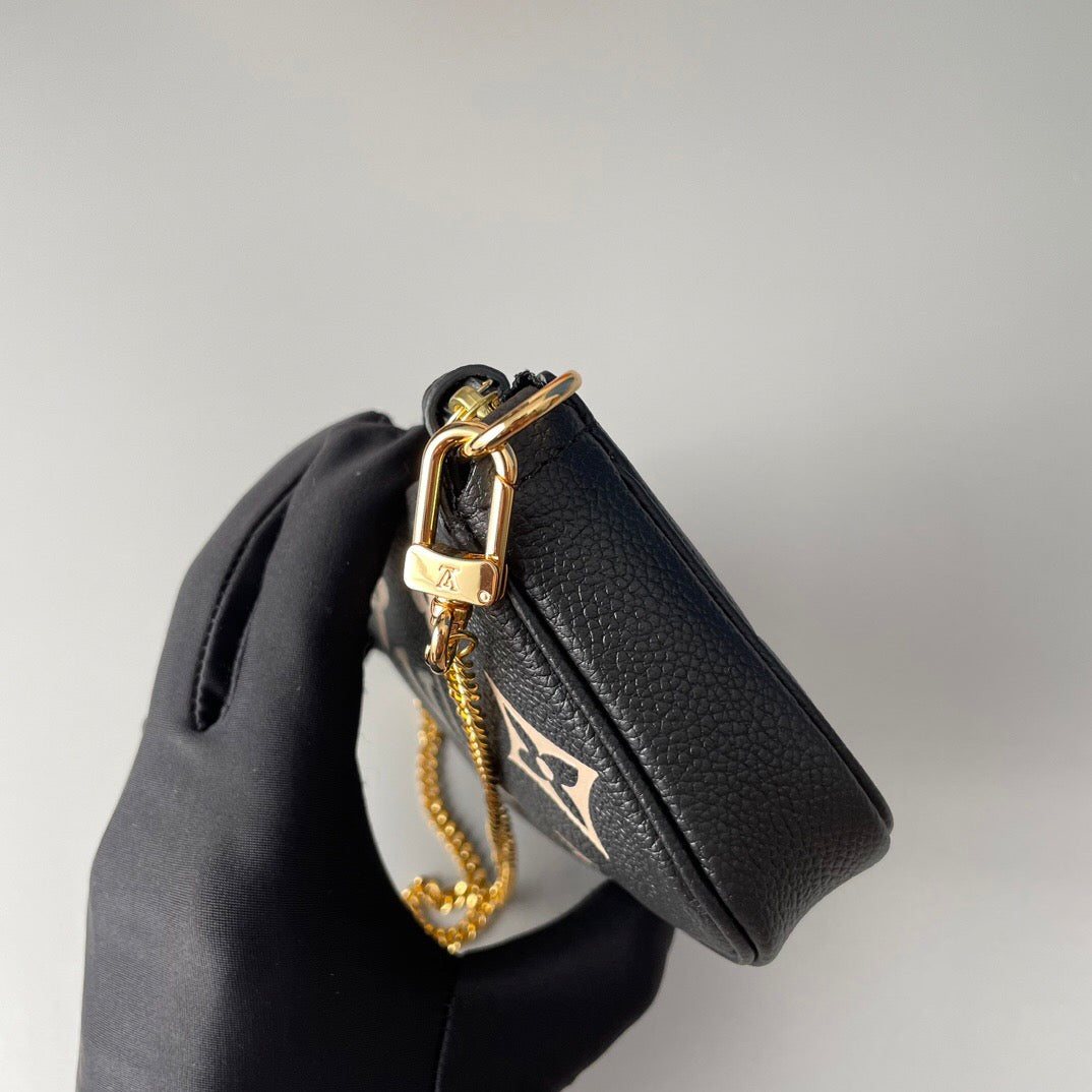 Mini borsa alla moda nera