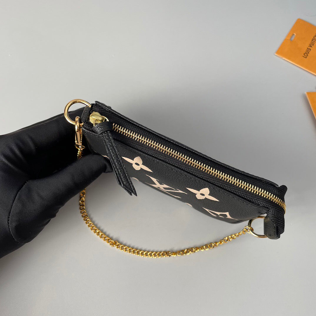Mini borsa alla moda nera