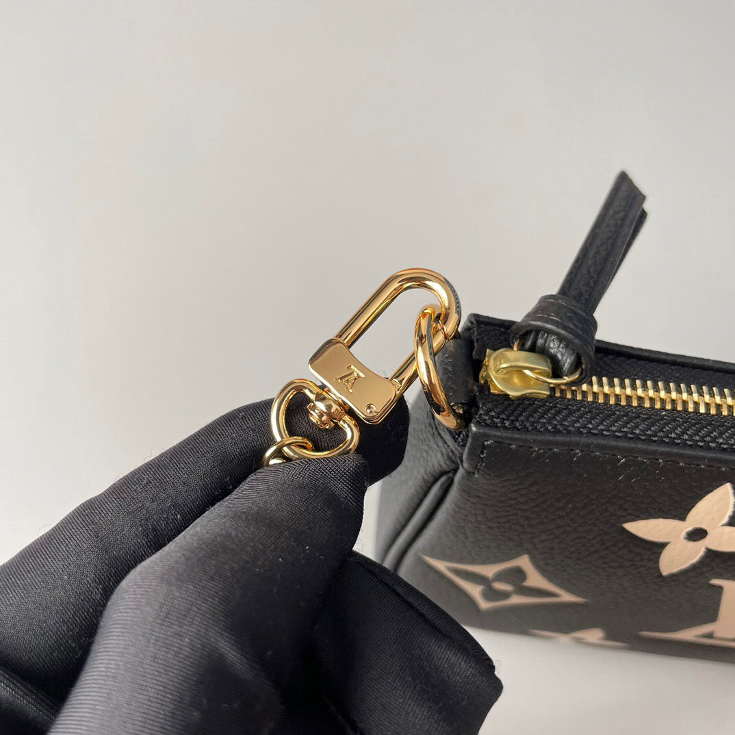 Mini borsa alla moda nera