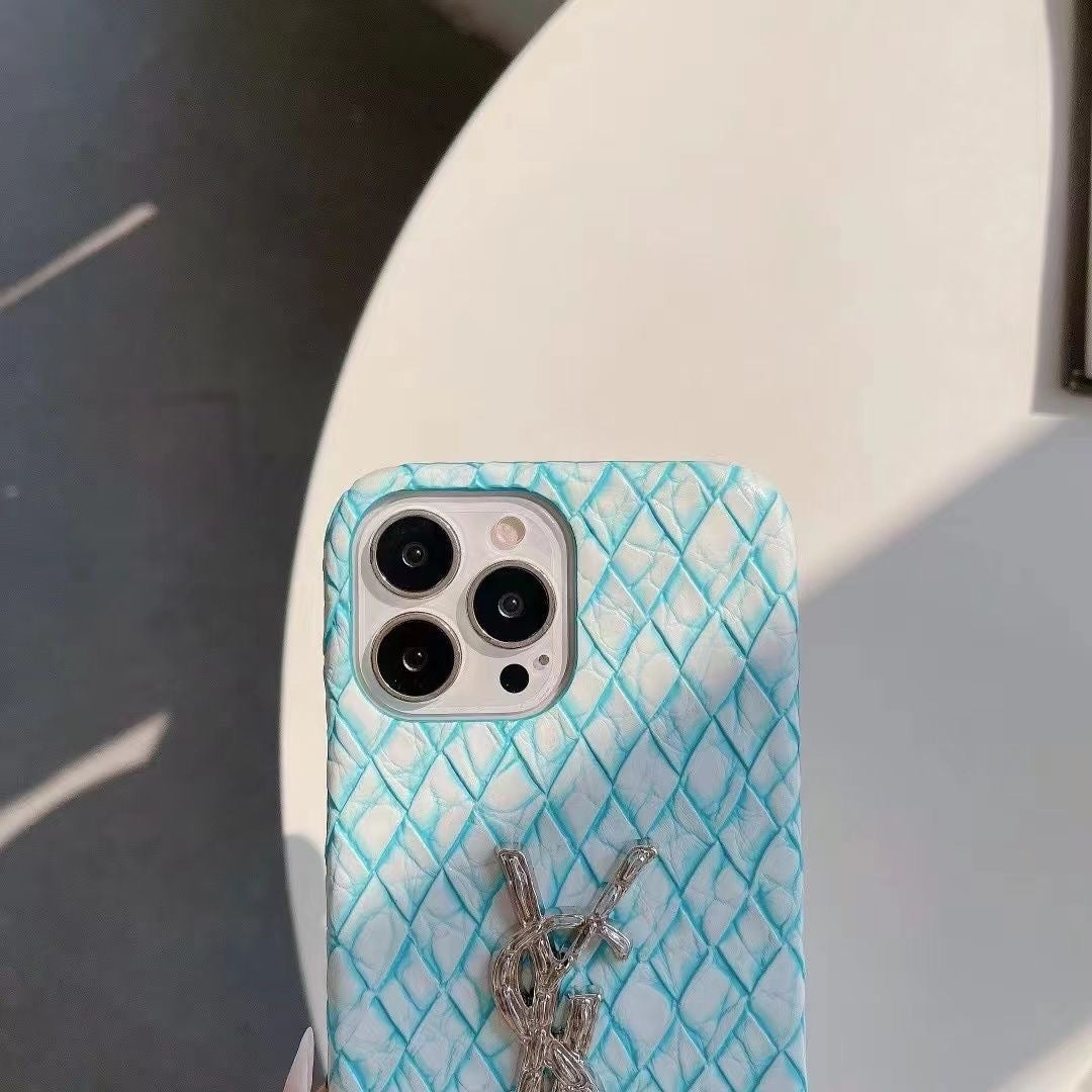 Custodia per telefono con design a serpente per iPhone