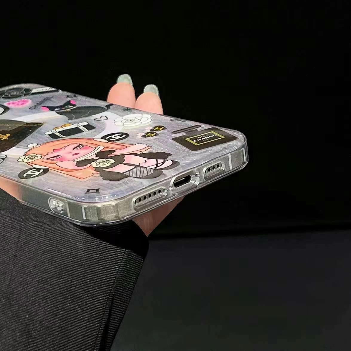 Custodia MagSafe rosa carina per iPhone