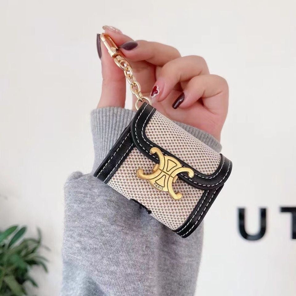 Custodia in pelle alla moda per AirPods