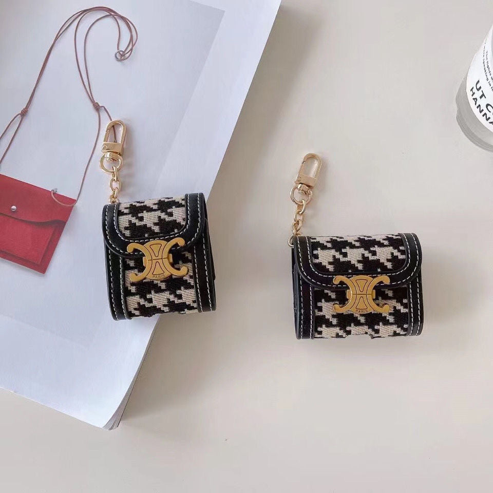 Custodia in pelle alla moda per AirPods