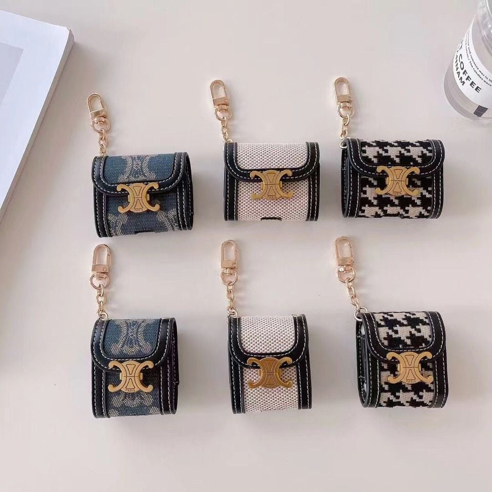 Custodia in pelle alla moda per AirPods