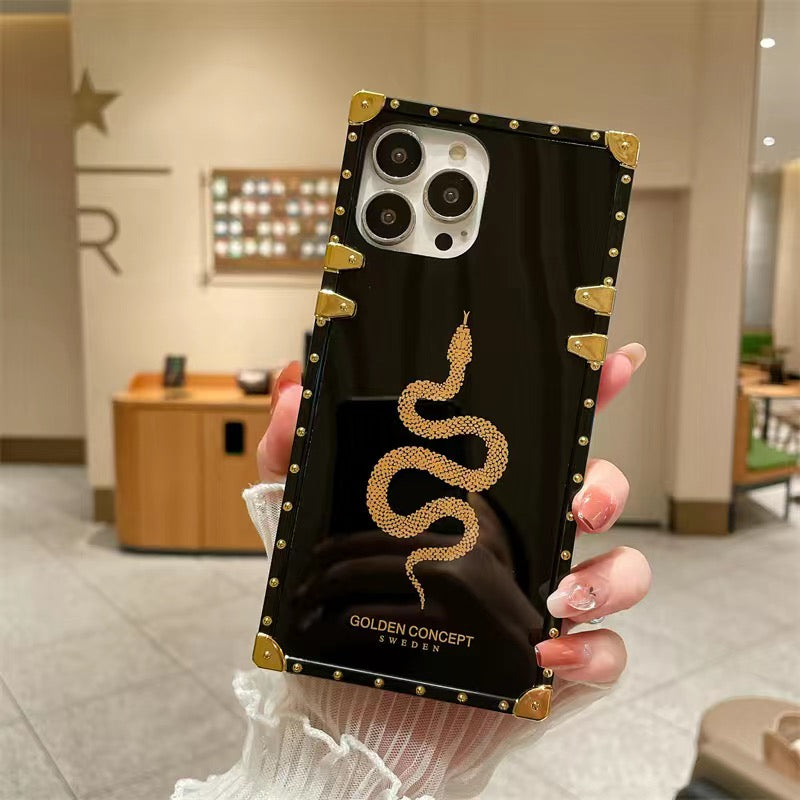 Custodia per iPhone con motivo a serpenti