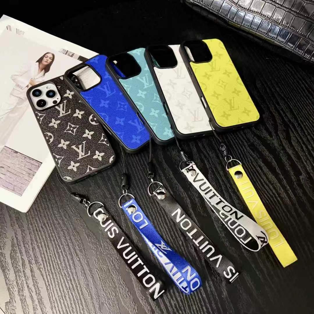 Custodia per telefono con texture alla moda per iPhone