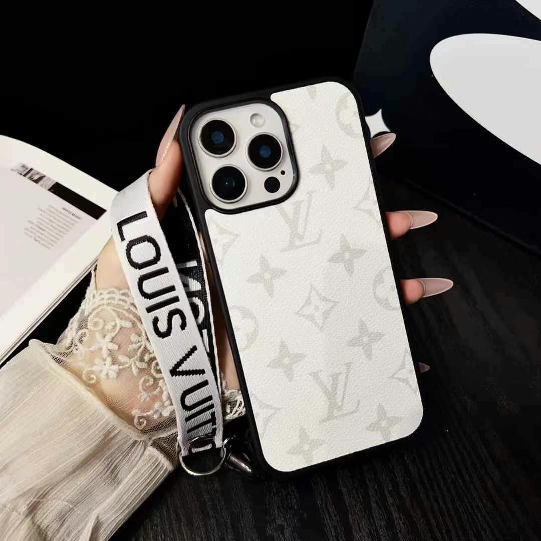 Étui portefeuille tendance avec sangle pour Samsung Galaxy