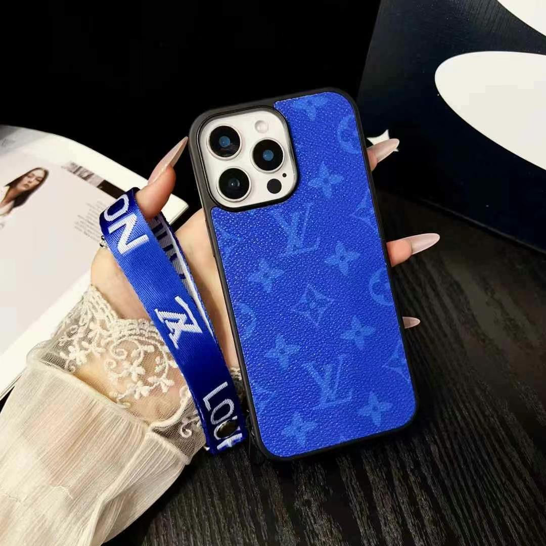 Étui portefeuille tendance avec sangle pour Samsung Galaxy