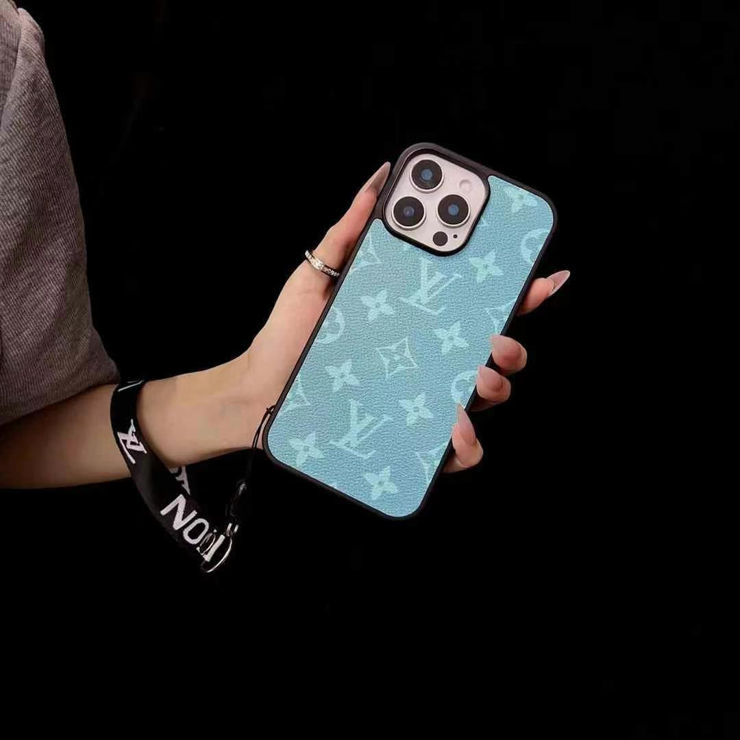 Étui portefeuille tendance avec sangle pour Samsung Galaxy