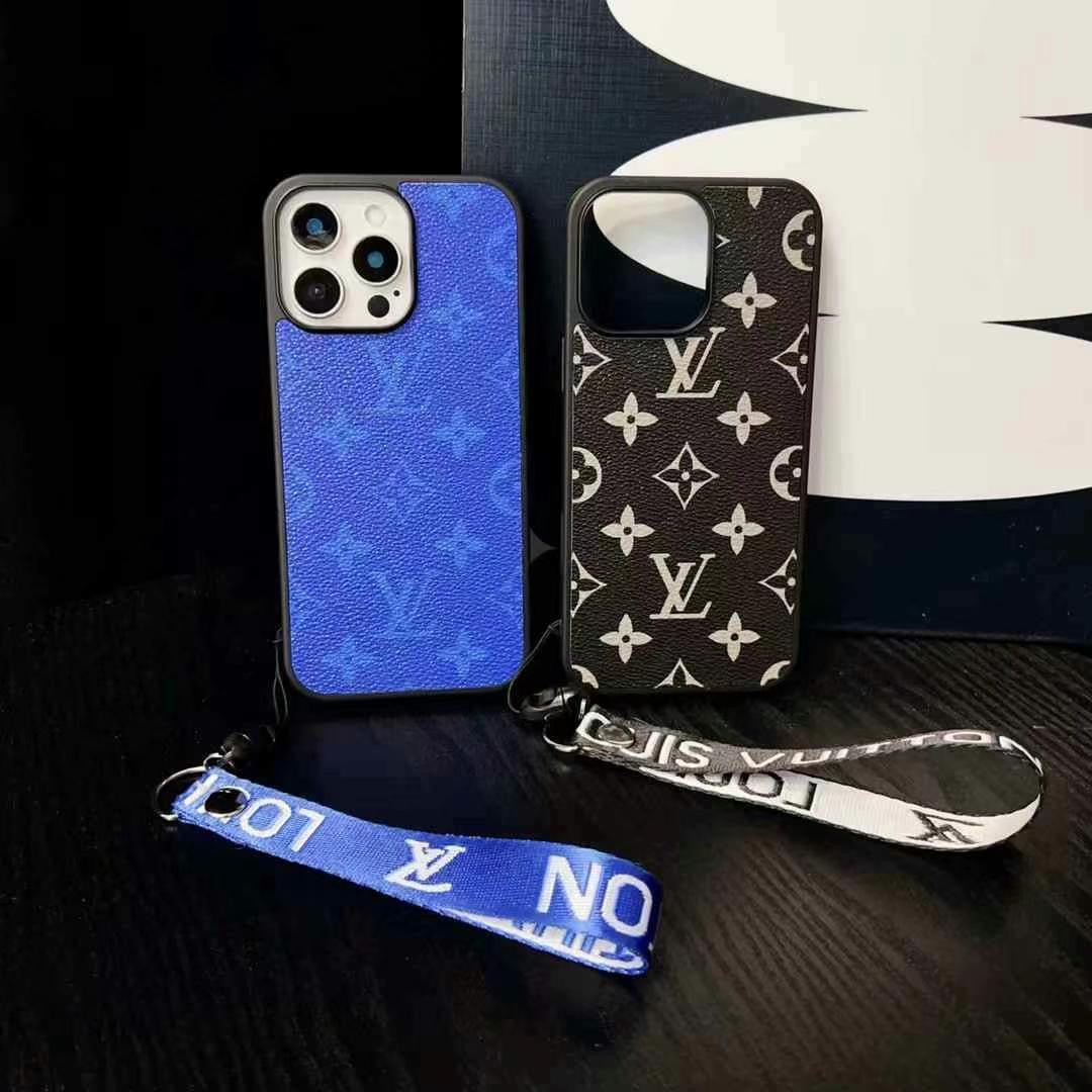 Étui portefeuille tendance avec sangle pour Samsung Galaxy