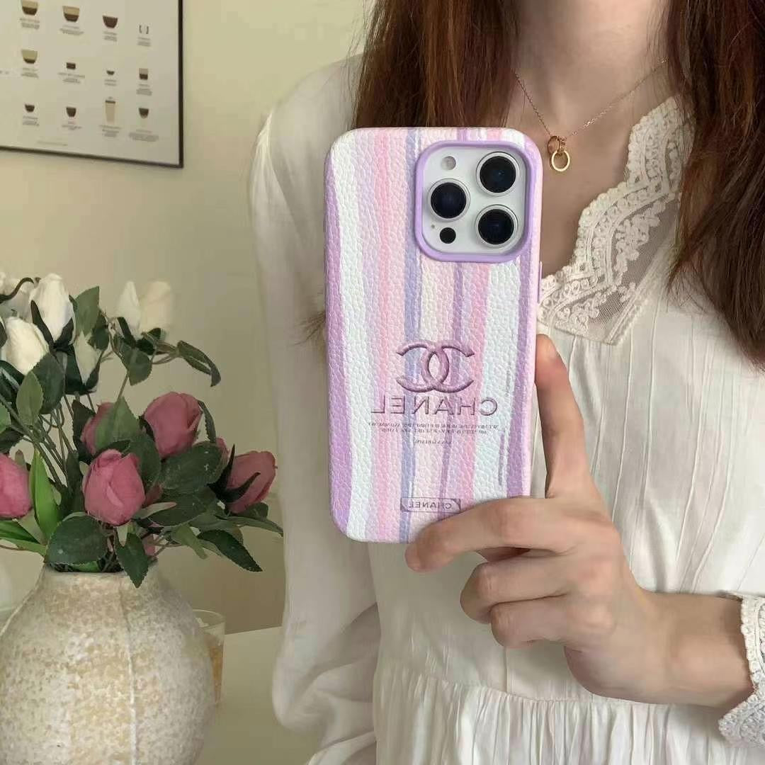 Custodia per telefono con stampa floreale per iPhone