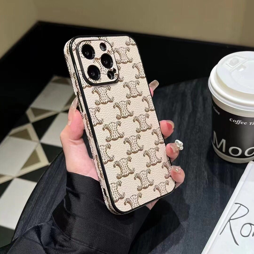 Custodia classica grigia per iPhone
