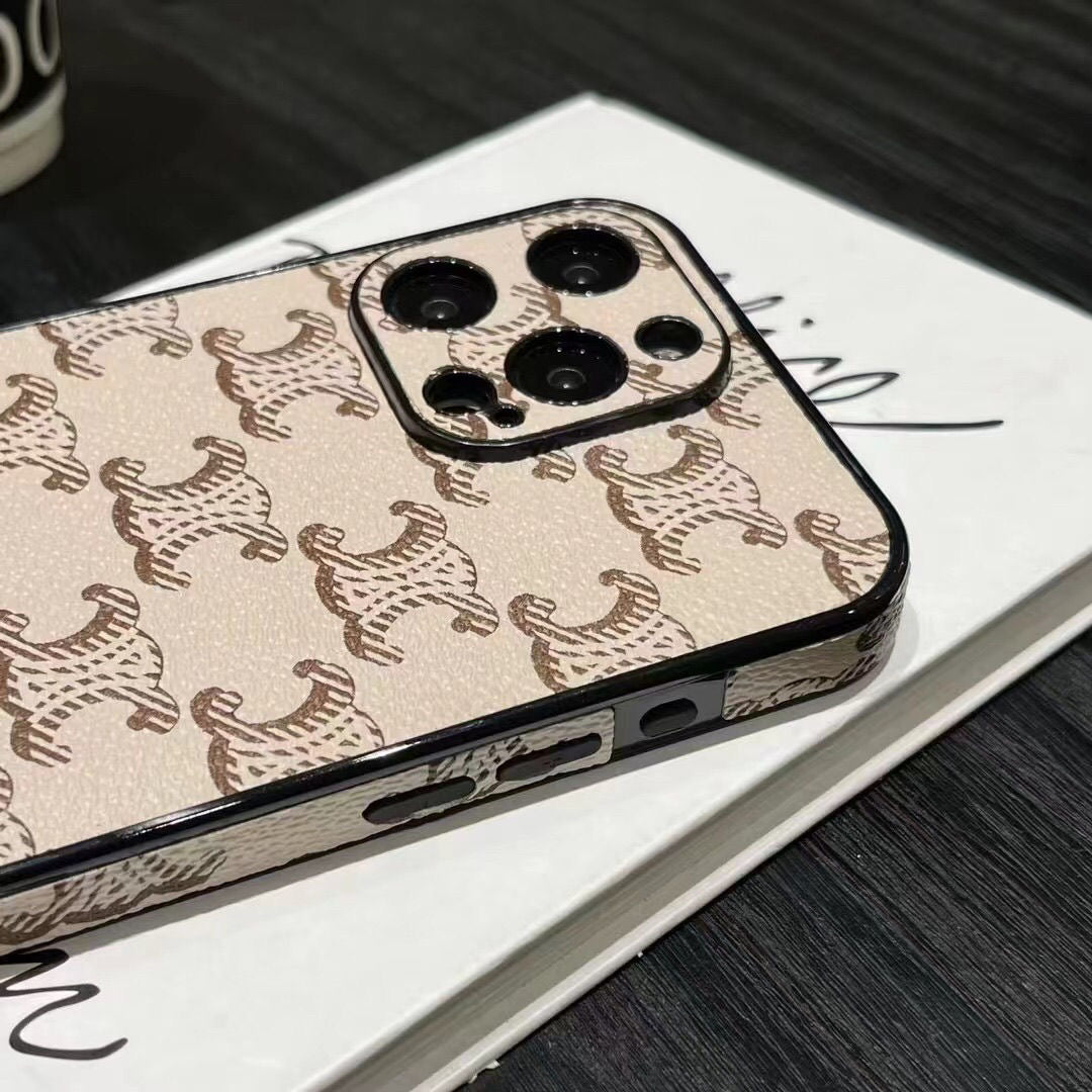 Custodia classica grigia per iPhone