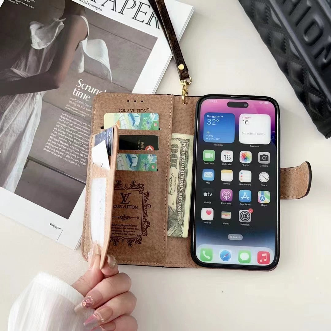 Custodia per telefono con carta stampata per iPhone