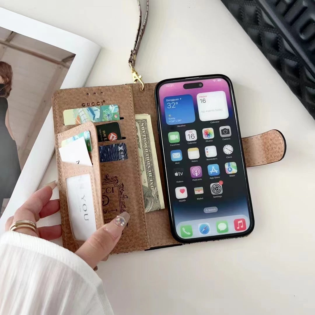 Custodia per telefono con carta stampata per iPhone