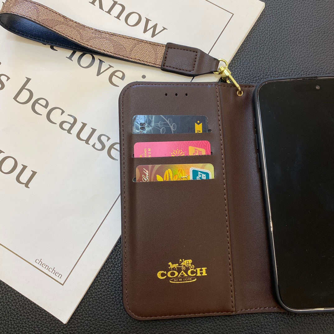 Nuova custodia flip in pelle per iPhone