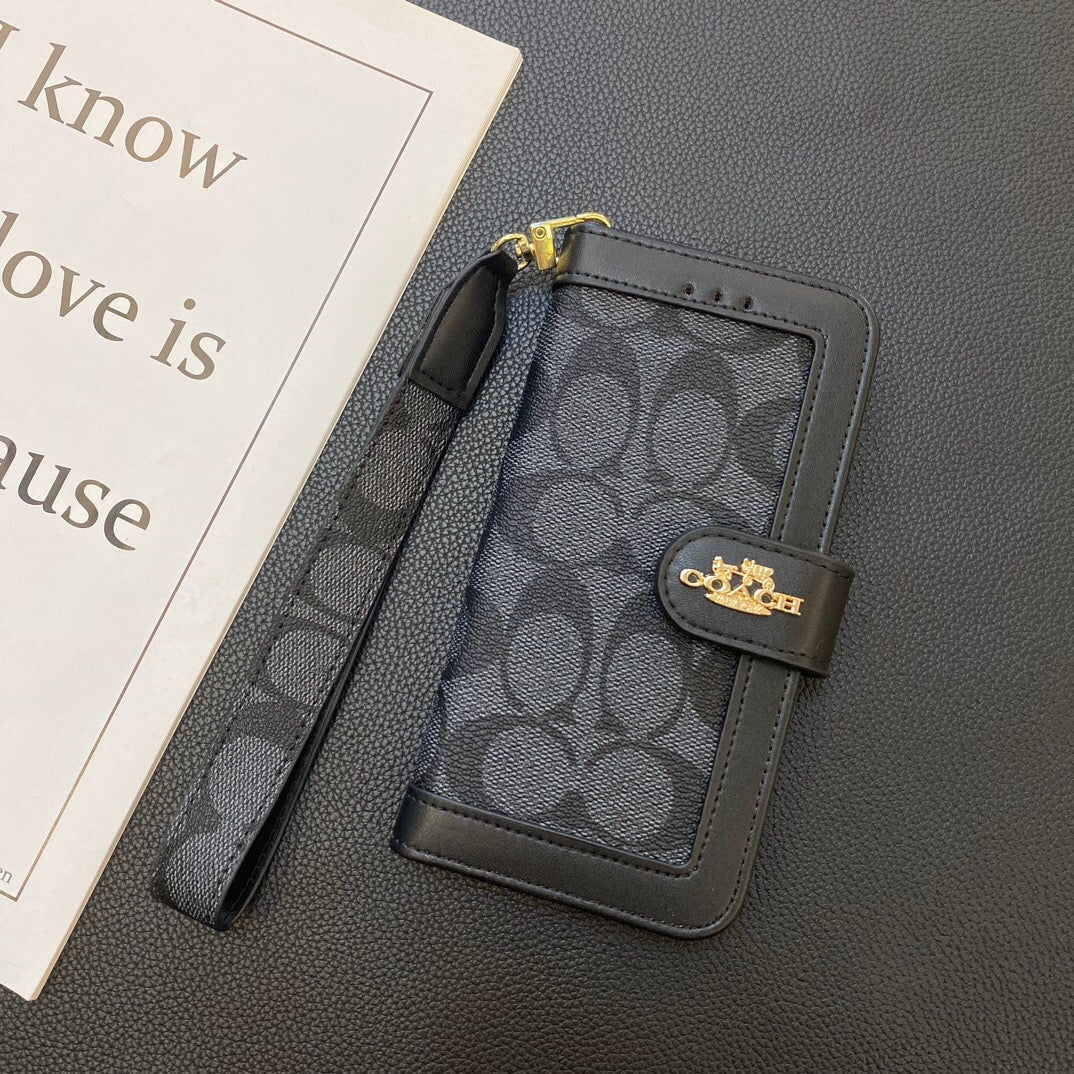 Nuova custodia flip in pelle per iPhone