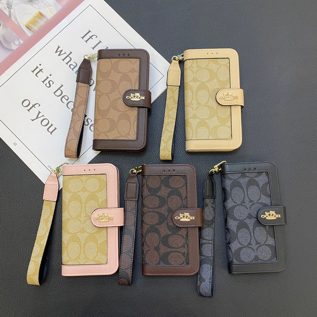 Nuova custodia flip in pelle per iPhone
