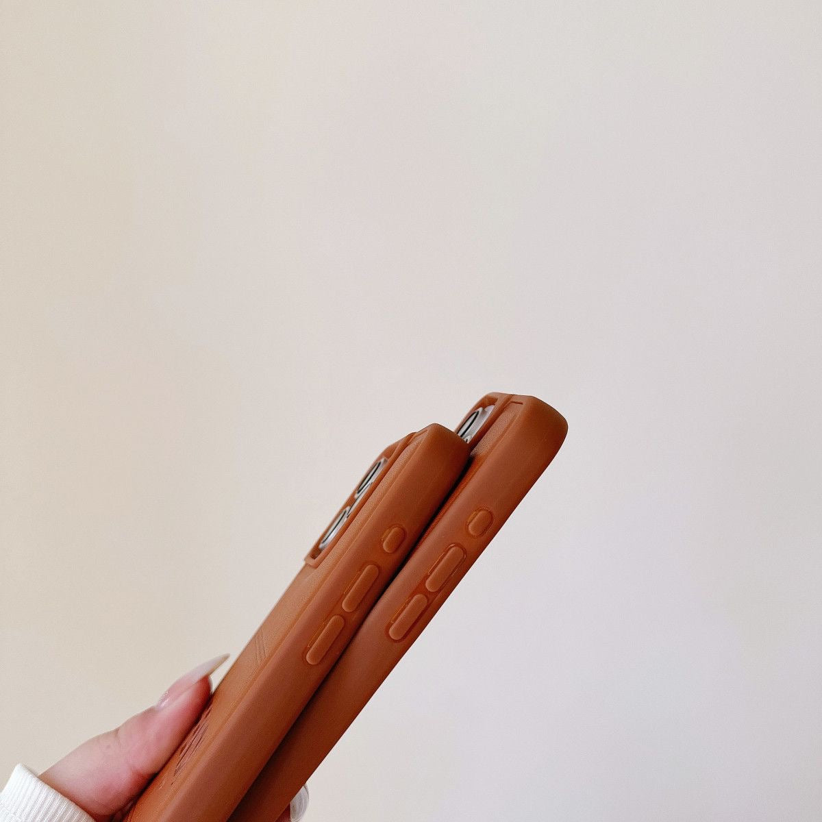 Custodia per telefono Well Brown per iPhone