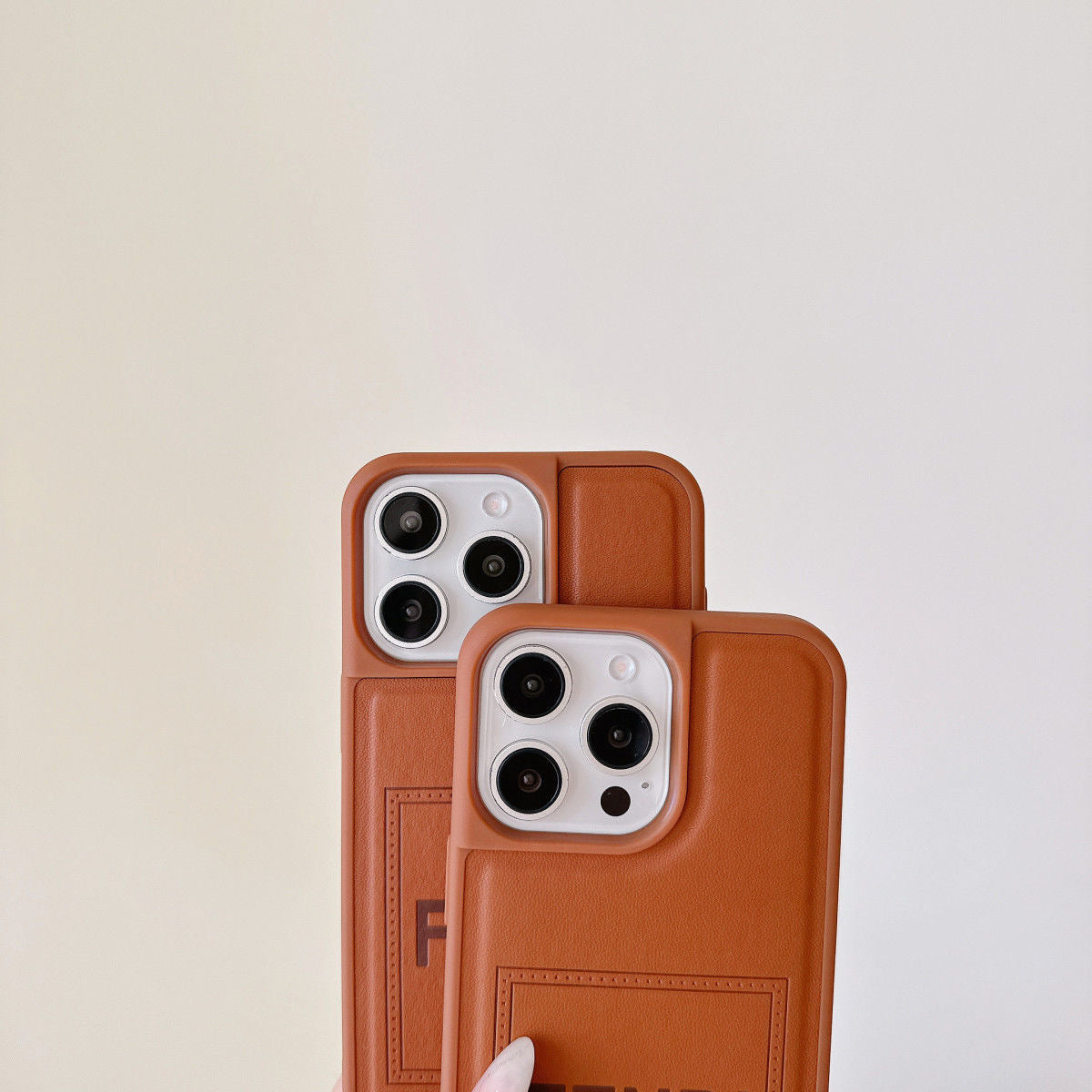 Custodia per telefono Well Brown per iPhone