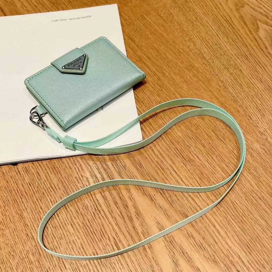 Portafoglio porta monete portatile con cinturino elegante