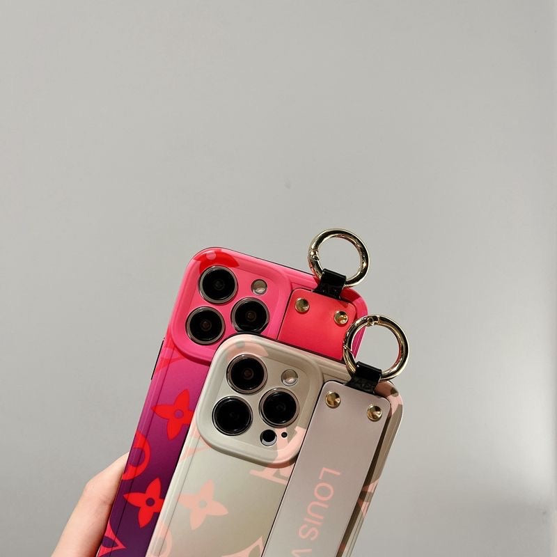 Custodia per telefono con design arcobaleno per iPhone