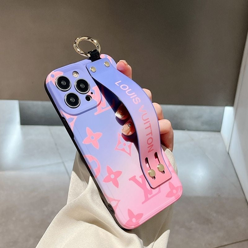 Custodia per telefono con design arcobaleno per iPhone
