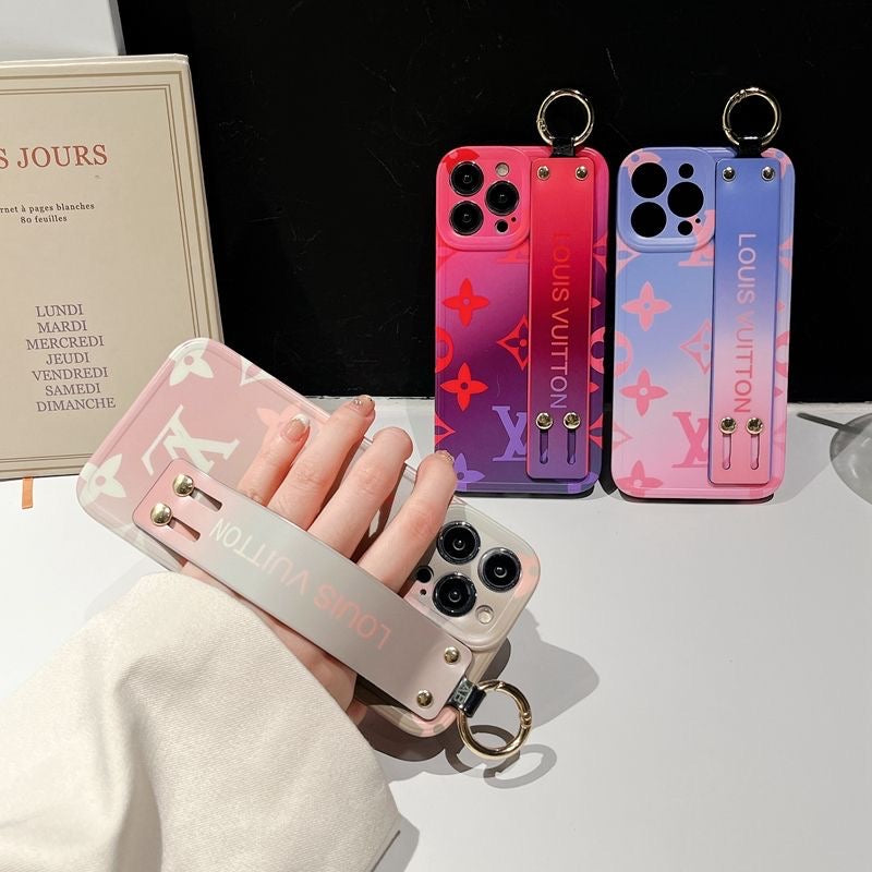 Custodia per telefono con design arcobaleno per iPhone