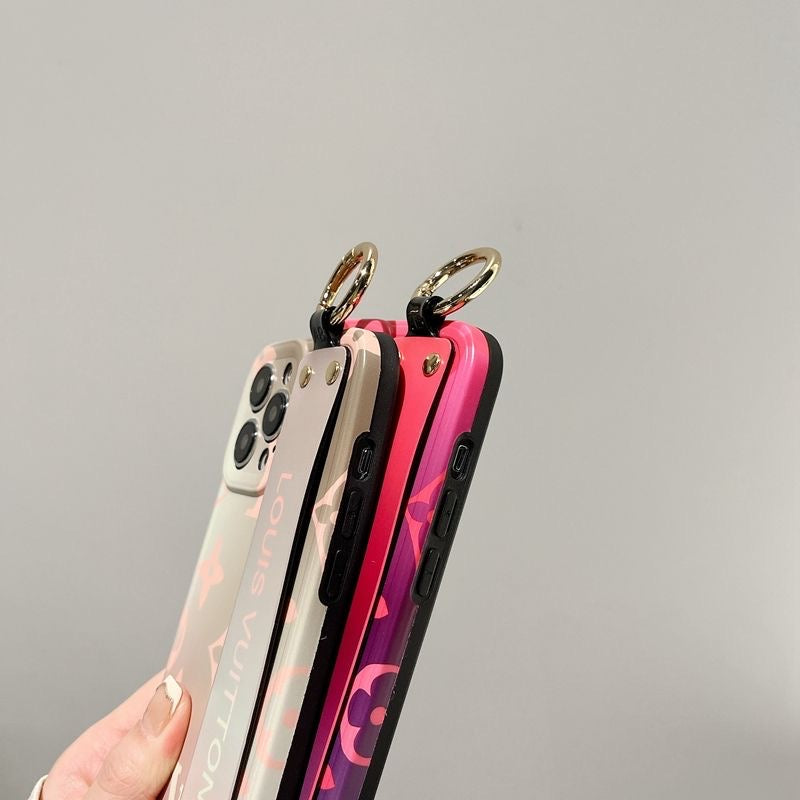 Custodia per telefono con design arcobaleno per iPhone