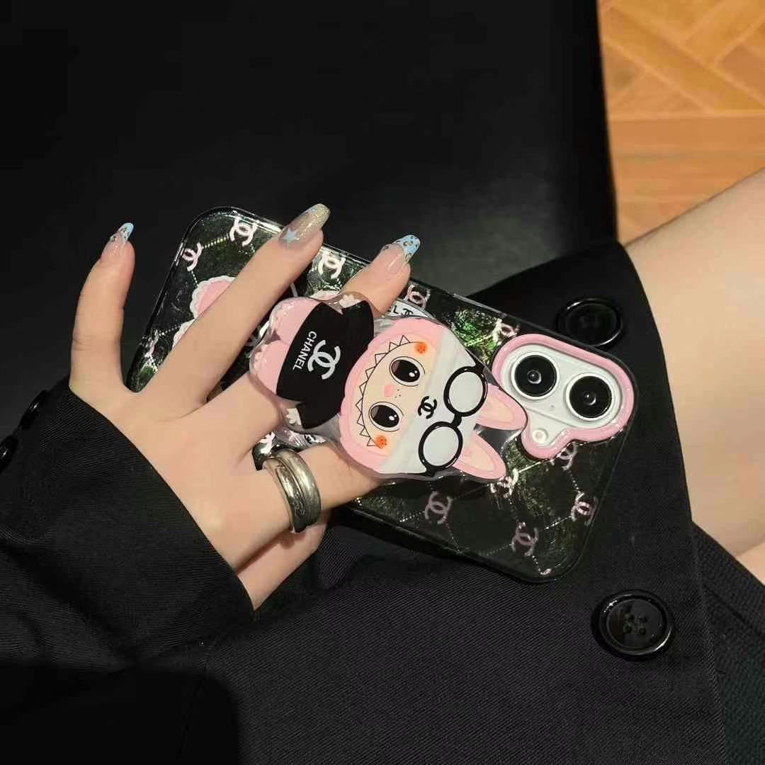 Custodia MagSafe per iPhone con polvere glitterata