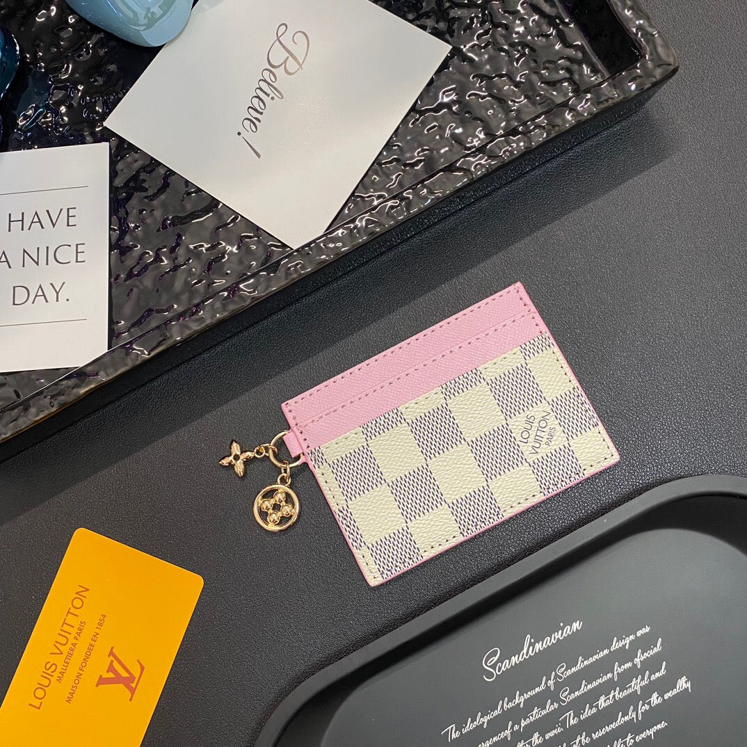 Portafoglio porta monete e carte con catena alla moda