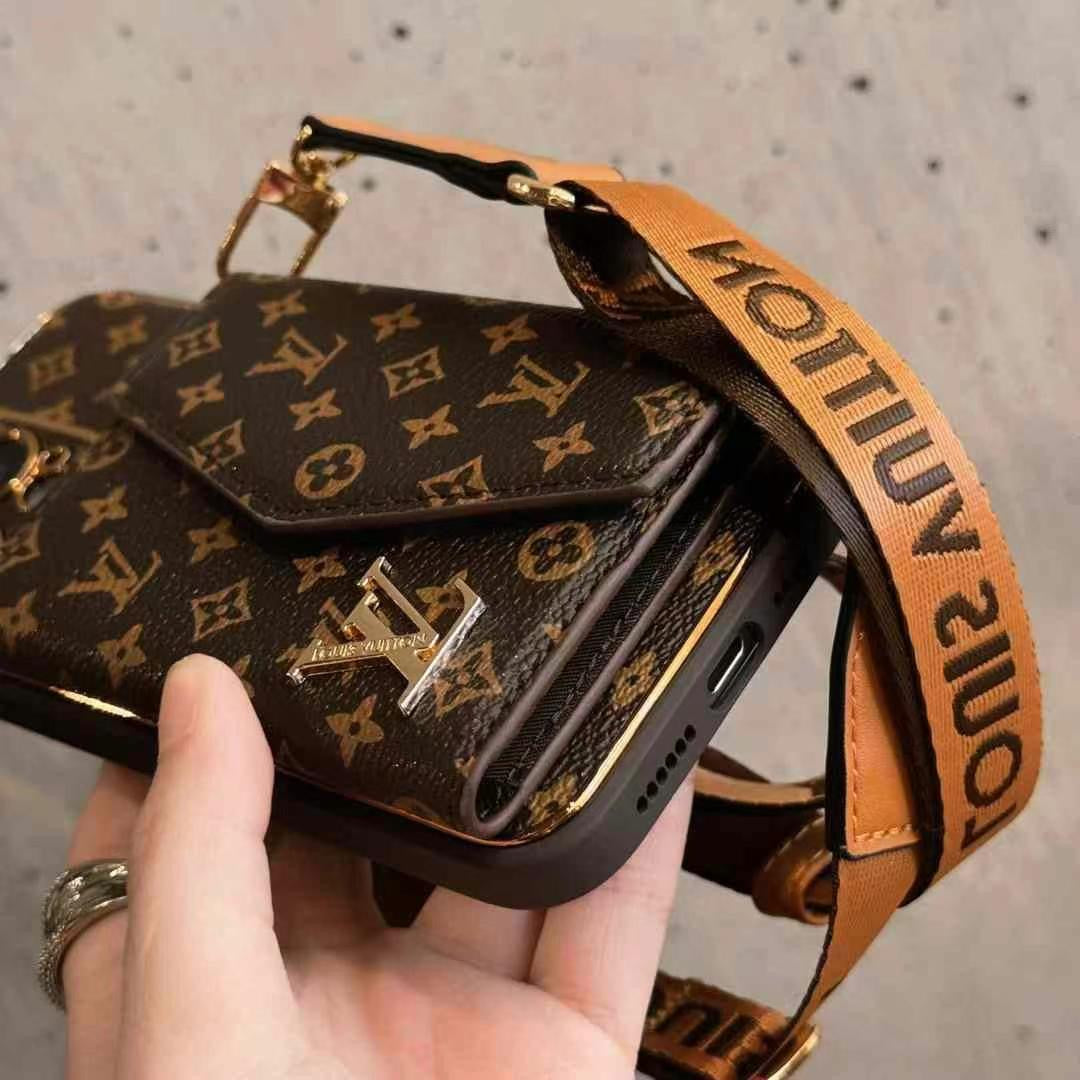 Custodia per telefono con cinturino alla moda e divertente per iPhone