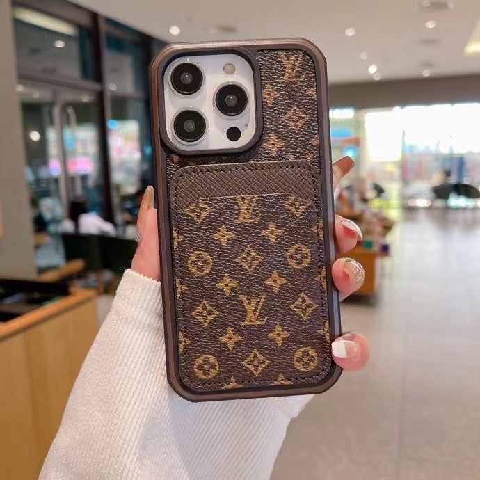Custodia classica in pelle per iPhone