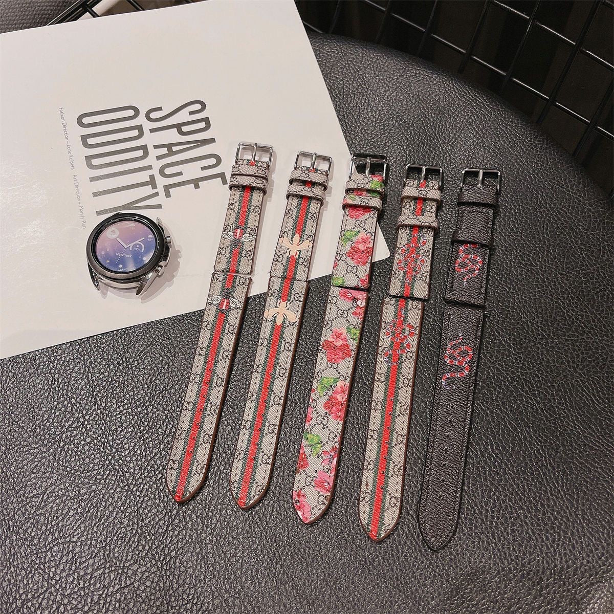 Cinturini per orologi Galaxy alla moda con fiori
