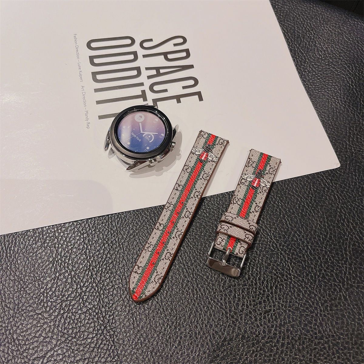 Cinturini per orologi Galaxy alla moda con fiori