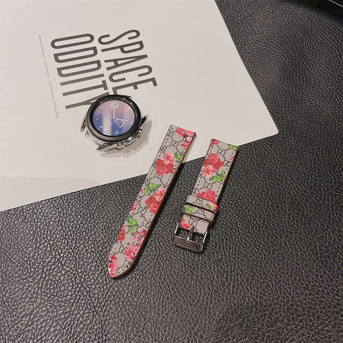 Cinturini per orologi Galaxy alla moda con fiori
