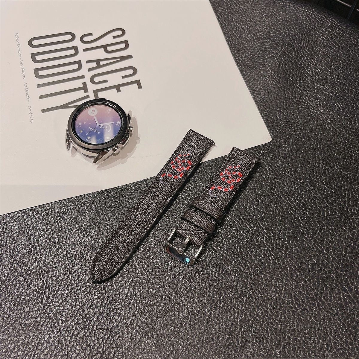 Cinturini per orologi Galaxy alla moda con fiori