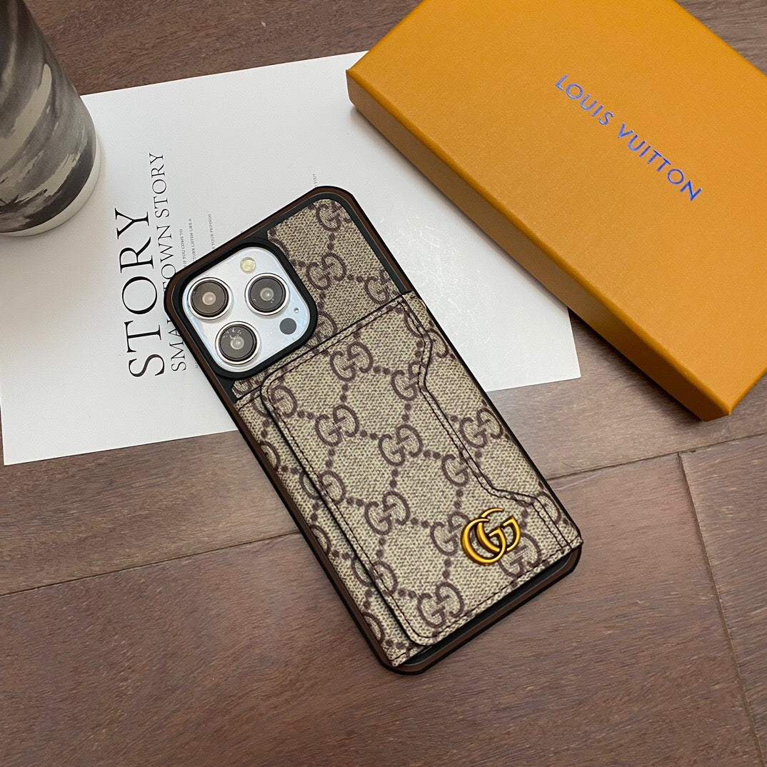 Custodia in pelle per iPhone