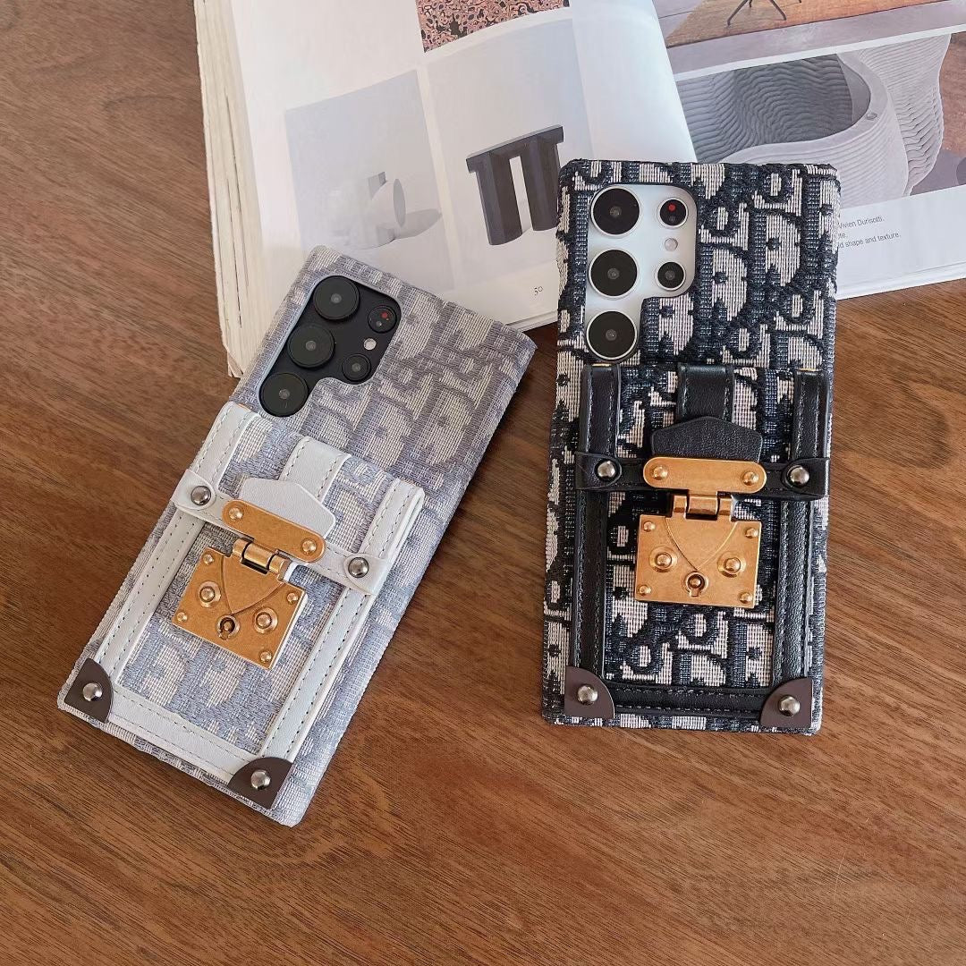 Klassisches Galaxy Case mit Halter für Samsung
