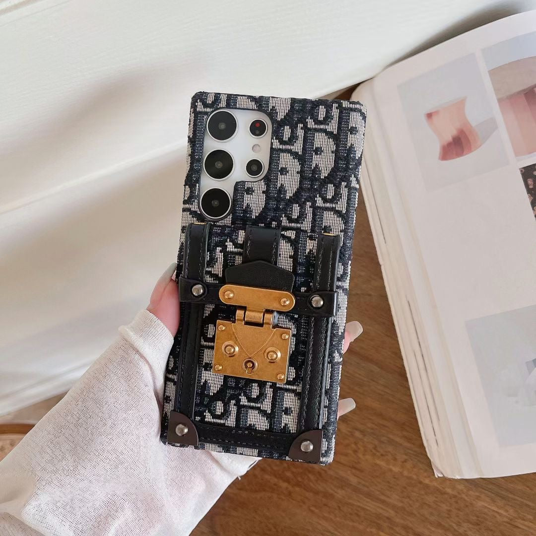 Klassisches Galaxy Case mit Halter für Samsung