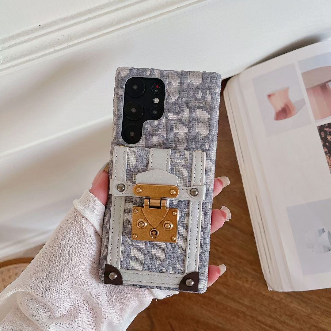 Klassisches Galaxy Case mit Halter für Samsung